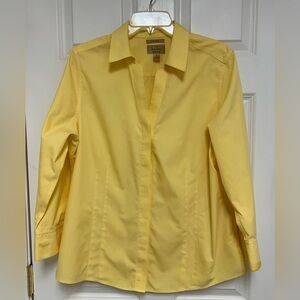 Taylor Gold Label Yellow Non-Iron Shirt